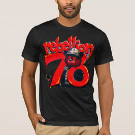 T-Shirt Rebellion 78 teddy bear  Tシャツ