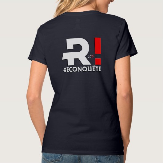 T-shirt Reconquete 2027 3D Tシャツ (裏面)