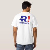 T-shirt reconquête tシャツ (裏面フル)