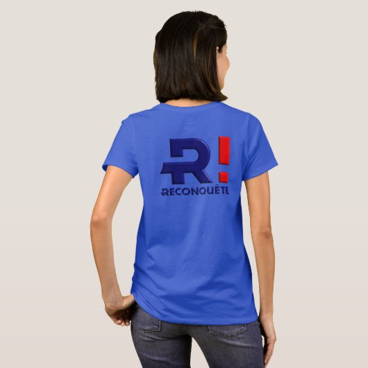 T-shirt Reconquete Tシャツ (裏面フル)