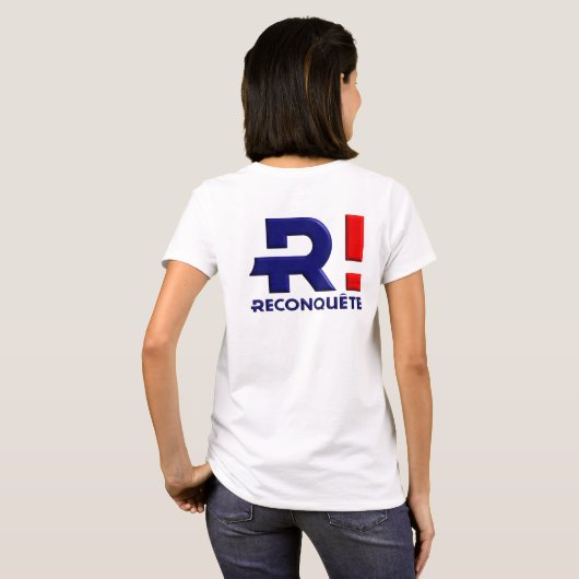 T-shirt Reconquete Tシャツ (裏面フル)