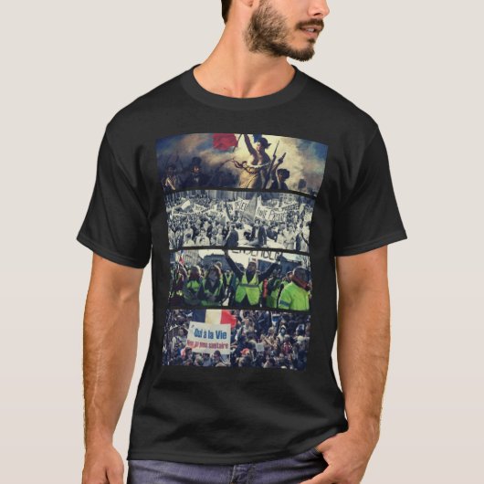 T-shirt Révolutions et Manifestations Françaises Tシャツ (正面)
