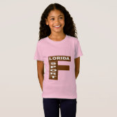T-shirt rose jersey  fin CHOCOLAT  FLORIDA  SPORT  Tシャツ (正面フル)