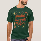 T-Shirt Santa’s Favorite Helper Tシャツ (正面)