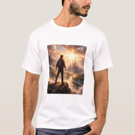 T-Shirt Sci-Fi Male Character Tシャツ