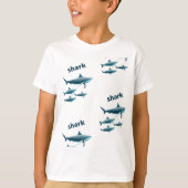 T-shirt Shark  Tシャツ (正面)