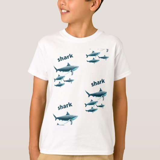 T-shirt Shark Tシャツ (正面)