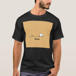 T-shirt shirt design minimalistic waves mountain  tシャツ