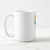 T-shirt Simple Sunset - Tropical vibes design コーヒーマグカップ (左)