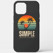 T-shirt Simple Sunset - Tropical vibes design Watc Case-Mate iPhoneケース (裏面)