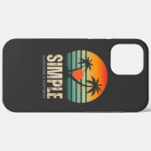 T-shirt Simple Sunset - Tropical vibes design Watc Case-Mate iPhoneケース (裏面 (横))