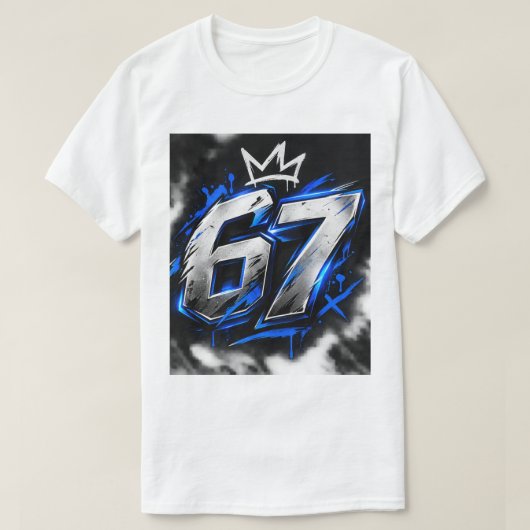 t-shirt six seven tシャツ (デザイン正面)
