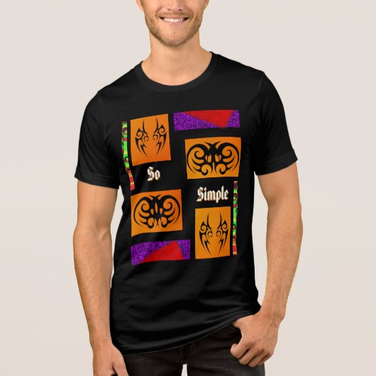 T-Shirt So simple  トライブレンドＴシャツ (正面)