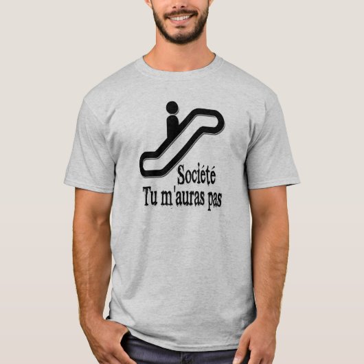 t-shirt société / renaud tシャツ (正面)