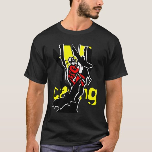 t-shirt spéléo tシャツ (正面)