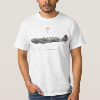 T-Shirt Spitfire Pierre Clostermann Tシャツ