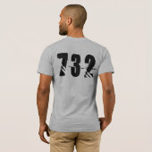 T-Shirt sport Charles Martel 732 Tシャツ (裏面フル)