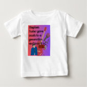  T-shirt Stephen foster ベビーTシャツ (正面)