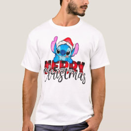 T-Shirt stitch png meery christmas  Tシャツ