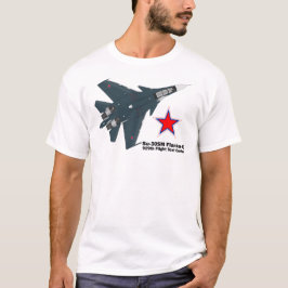 T-shirt Sukhoi Su-30SM Flanker-C VKS Tシャツ