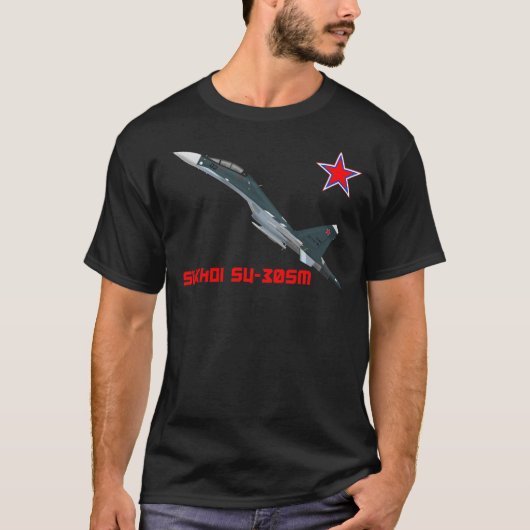 T-shirt Sukhoi Su-30SM VKS Tシャツ (正面)