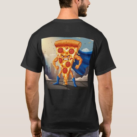 T-shirt Super Pizza Tシャツ (裏面)
