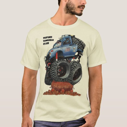 T shirt Suzuki Samurai Club Tシャツ (正面)