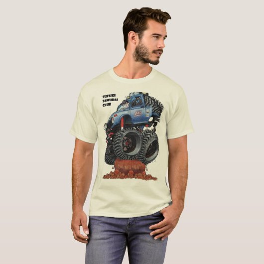 T shirt Suzuki Samurai Club Tシャツ (正面フル)