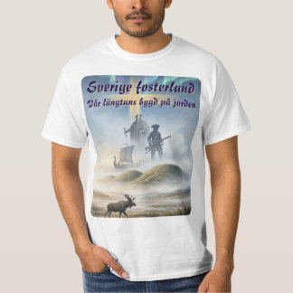 T-shirt — Sverige fosterland Tシャツ