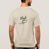 T-Shirt Tシャツ (裏面)