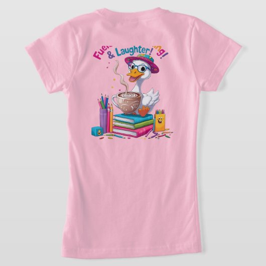 T-Shirt Tシャツ (レイダウン裏面)