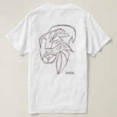 T-shirt Tシャツ (デザイン裏面)