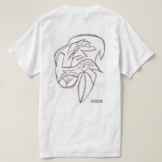 T-shirt Tシャツ (デザイン裏面)