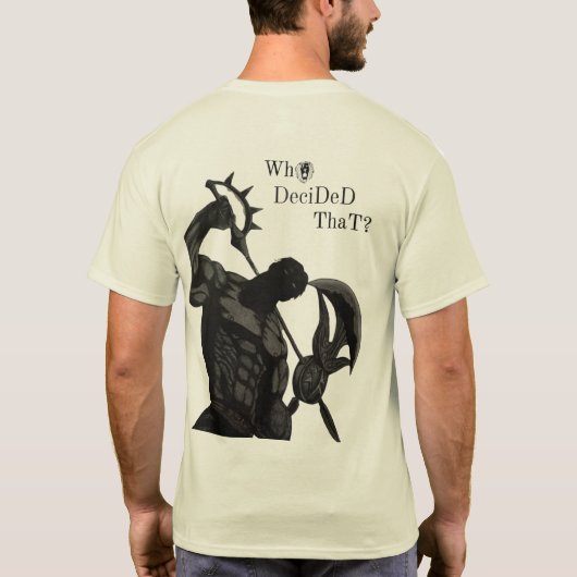 T-Shirt Tシャツ (裏面)