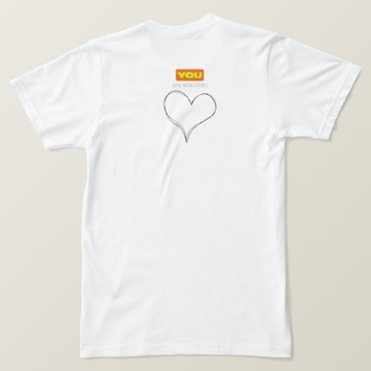 T-shirt Tシャツ (デザイン裏面)