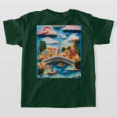 T-shirt tシャツ (レイダウン裏面)