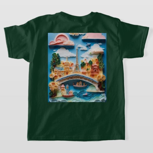 T-shirt  tシャツ (レイダウン裏面)