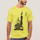 T-shirt T-shirt/Fraternité. Solidarité. Justice. R Tシャツ (正面)