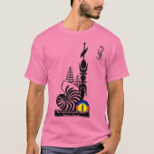 T-shirt T-shirt/Fraternité. Solidarité. Justice. R Tシャツ (正面)