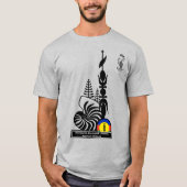 T-shirt T-shirt/Fraternité. Solidarité. Justice. R Tシャツ (正面)