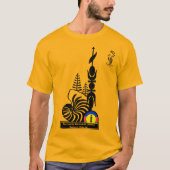 T-shirt T-shirt/Fraternité. Solidarité. Justice. R Tシャツ (正面)