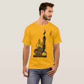 T-shirt T-shirt/Fraternité. Solidarité. Justice. R Tシャツ (正面フル)