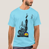 T-shirt T-shirt/Fraternité. Solidarité. Justice. R Tシャツ (正面)