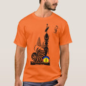 T-shirt T-shirt/Fraternité. Solidarité. Justice. R Tシャツ (正面)