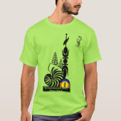 T-shirt T-shirt/Fraternité. Solidarité. Justice. R Tシャツ (正面)