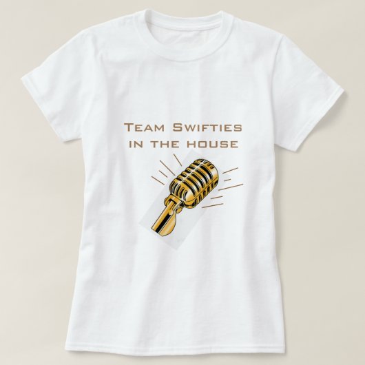 T-shirt Team Swifties Tシャツ (デザイン正面)
