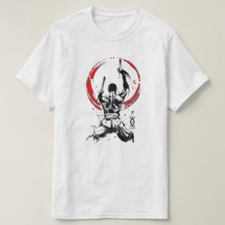 T - Shirt Test-Taiko-Drummer weiß Tシャツ