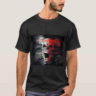t-shirt tete de mort black tシャツ