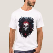 T-shirt Tête de Mort, Crane,  Homme Tシャツ (正面)