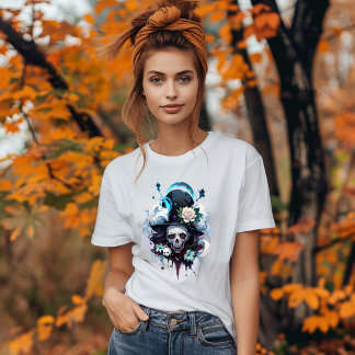 T-shirt Tête de Sorcière Macabre Tシャツ